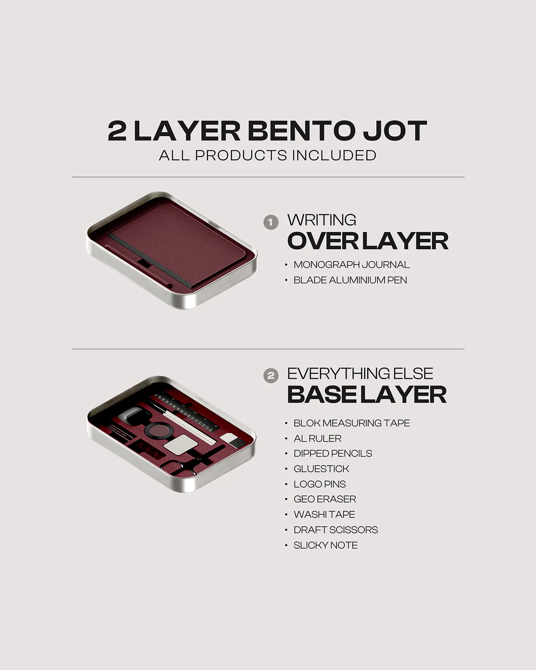 BENTO JOT 2 LAYER - Image 4