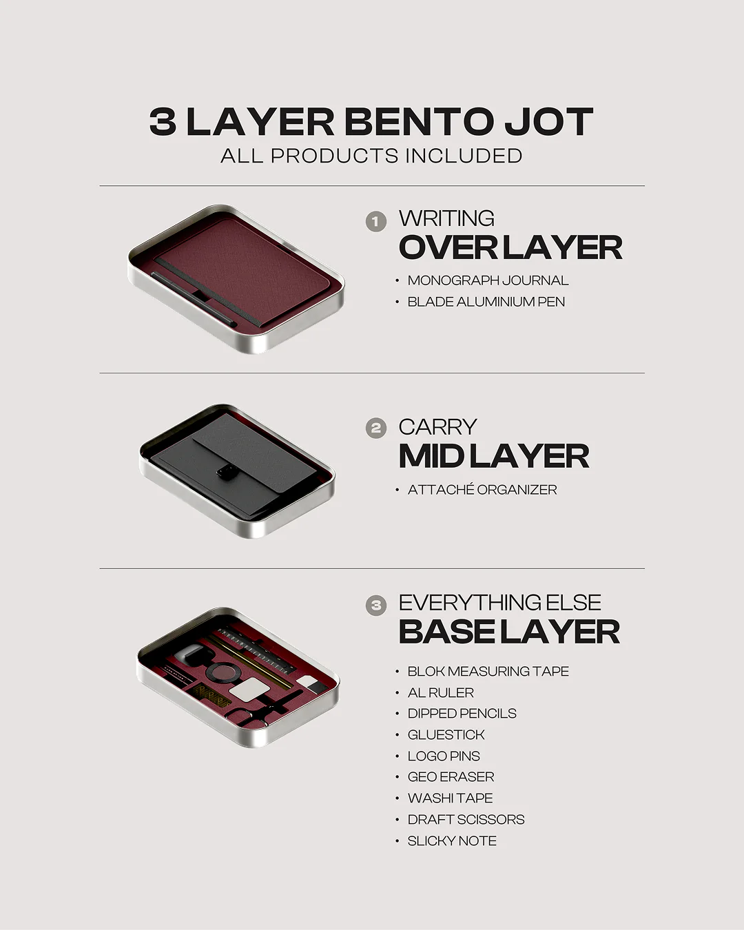 BENTO JOT 3 LAYER (FATHER'S DAY EDITION) - Image 4