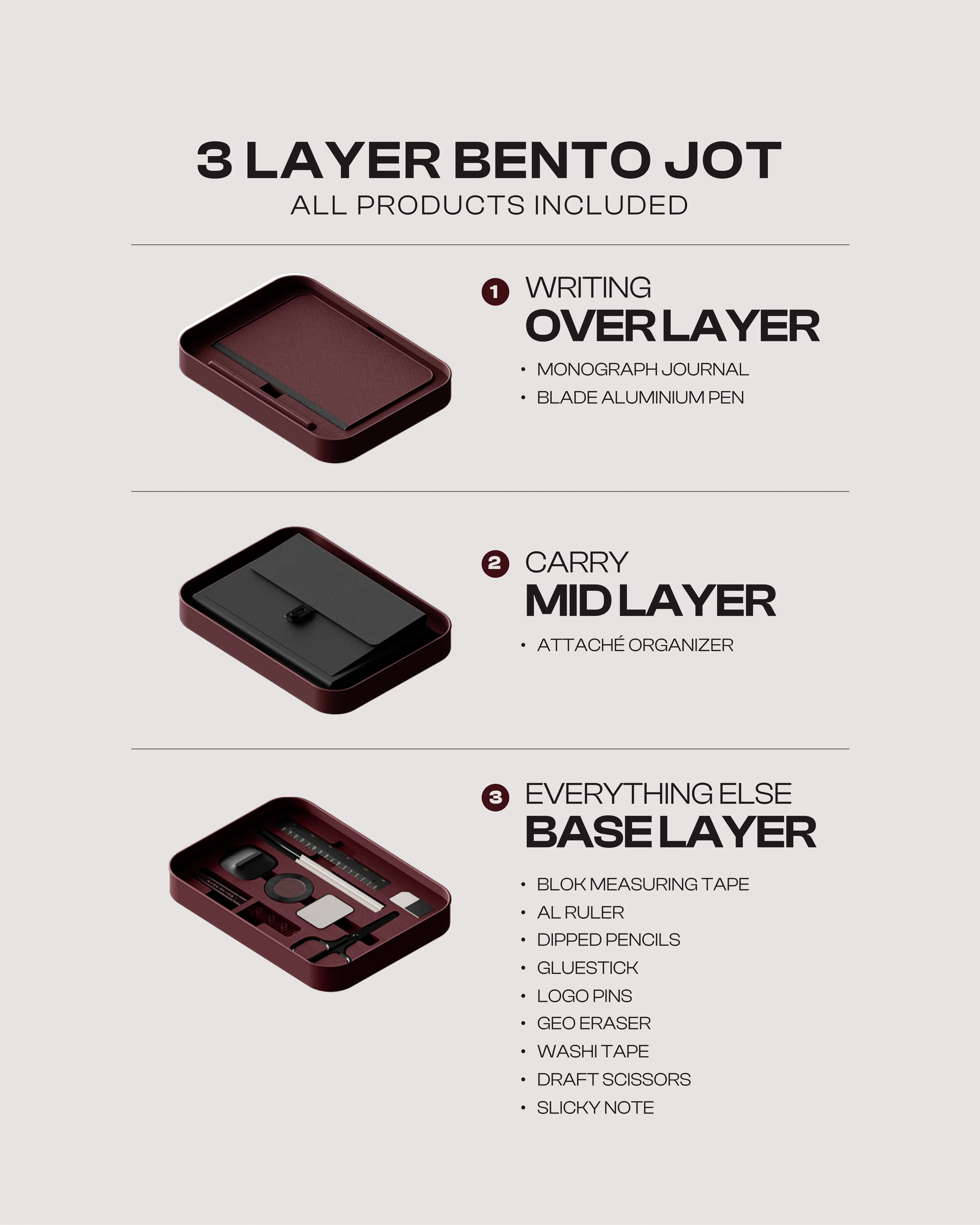 BENTO JOT 3 LAYER - Image 5