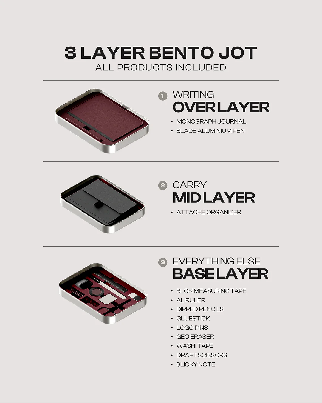BENTO JOT 3 LAYER - Image 6